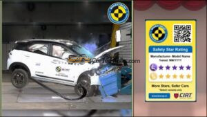 Bharat NCAP Safety Rating Stickers